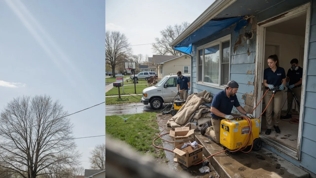 Basement Flood Cleanup in Steens, MS near me